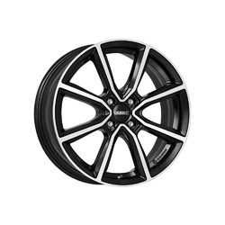 Janta aliaj compatibila cu Opel Corsa F, Peugeot 208, Dezent TN dark 6Jx15 inch 4x108 ET 32 mm gaura centrala 65.1 mm