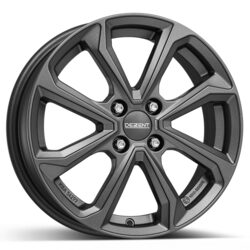 Janta aliaj DEZENT KT graphite 6x15 4x100 ET 47 gaura centrala 54.1 mm