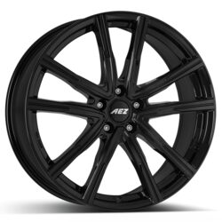 Janta aliaj AEZ Montreal black 7.5x18 5x108 ET 50 gaura centrala 63.4 mm