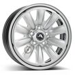 Janta otel ALCAR HYBRIDRAD GREY 6.5x17 5x114.3/32/66