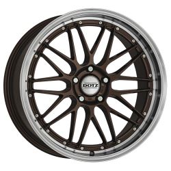 Janta aliaj DOTZ Revvo Bronze/polished lip 9.5/20/5x112 ET35 CB 70.1
