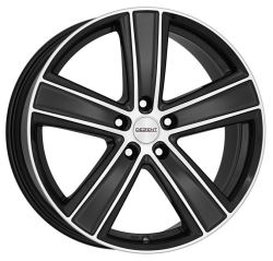 Janta aliaj DEZENT TH dark Black/polished 6.5/16 5x120 ET51