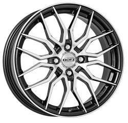 Janta aliaj DOTZ LimeRock dark 6.5Jx16 4x100 ET 35 mm Gaura Centrala 60.1 mm