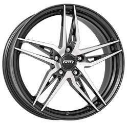 Janta aliaj DOTZ Interlagos dark 7.5Jx17 5x100 ET 46 mm Gaura Centrala 57.1 mm